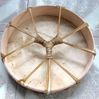 New Latest Arrivals Professional Manufacturer Handmade Shaman Drums Round with Goat Skin Frame Drums