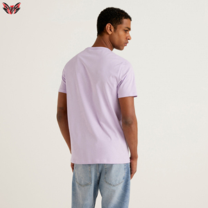 Venta al por mayor 180Gsm 100% algodón en blanco hombres camiseta logotipo personalizado impresión hombres camisetas 2023 nuevo diseño superventas diseño - Product Image 4