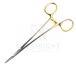 Soporte de agujas Olsen Hegar con tijeras/fórceps de pesca para plantas ortopédicas veterinarias quirúrgico por instrumento Surgiright - Product Image 3