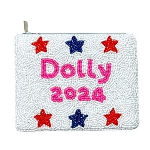 2025 Hot Sale Handmade Beaded Makeup <b>Bag</b> <b>Mini</b> Dolly Coin Purse Great Christmas <b>Gifts</b> <b>Mini</b> Zipper <b>Bag</b> Love Coin Pouch USA Coin - Product Image 1