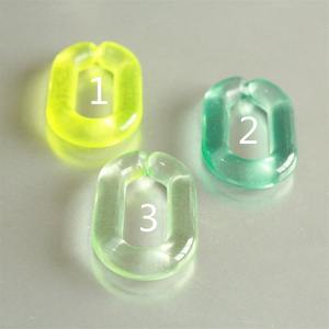 Chaînes décoratives en résine de grande taille |   Accessoires pour chaîne de rideau DIY - Product Image 5