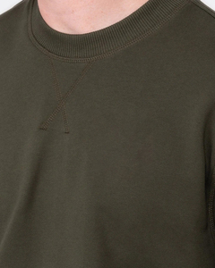 Top qualité 100% coton 400 GSM sweat à col rond haute qualité pull vêtements d'hiver respirant goutte épaule sweats à capuche pour hommes - Product Image 5