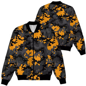 Veste bomber courte en molleton de coton noir à patchwork, style streetwear, logo, lettres, style varsity, unisexe, sur mesure - Product Image 5