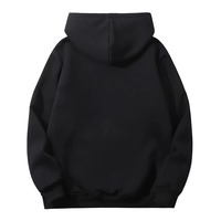 Sweat à capuche surdimensionné à épaules tombantes pour hommes 340 grammes poids lourd hiver Streetwear pull brodé numérique sans ficelle