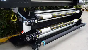 27 yıl Worldcolor 180cm geniş format dijital yazıcı tekstil süblimasyon yazıcı 4/6 kafa i3200 süblimasyon makinesi