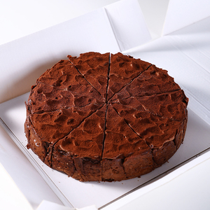 <span class=keywords><strong>Tarta</strong></span> <span class=keywords><strong>de</strong></span> <span class=keywords><strong>Queso</strong></span> Vasca <span class=keywords><strong>de</strong></span> Chocolate Congelada para Buffet <span class=keywords><strong>de</strong></span> Hotel, 8 Pulgadas, 850g, Baja en Grasa, 100% Natural, con Nueces y Té, 10 Rebanadas para Servicio <span class=keywords><strong>de</strong></span> Postre - Product Image 1