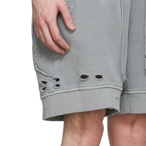 Short déchiré taille haute pour filles coupe tendance léger et décontracté vêtements d'été OEM disponible - Product Image 5