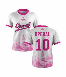 Camiseta Deportiva Personalizada de Fábrica, 100% Poliéster, Cuello en V, Transpirable, para Béisbol, Niños y Adultos, Equipo de Softbol, Sublimación, Lisa - Product Image 1