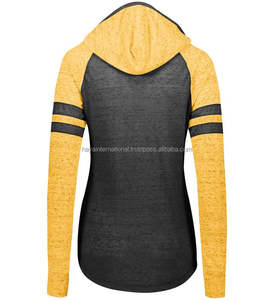 Jersey de lana de algodón de peso pesado personalizado para hombre, sudaderas lisas de gran tamaño de Hip Hop, Sudadera con capucha sin cuerdas - Product Image 4