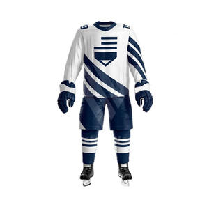 Uniforme de Hockey sobre Hielo Deportivo para Hombre de Último Diseño, con Logotipo y Nombre de Equipo Personalizables, Material 100% Poliéster - Product Image 3