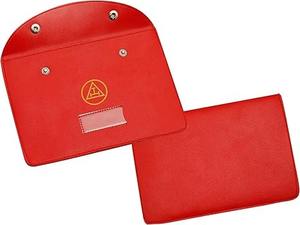 MASONS & REENACTMENT HUB Étui de rangement pour bijoux de poche maçonniques en cuir avec doublure douce pour la loge maçonnique - Product Image 2
