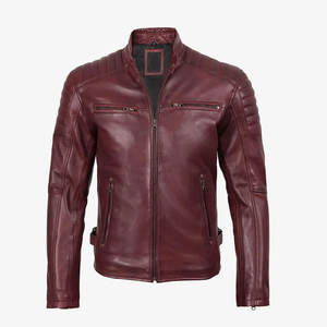 Chaquetas de Cuero Vacuno Estilo 2025 para Hombre, Logotipo Frontal, Invierno, Nueva Llegada, Precio de Mayoreo - Product Image 1