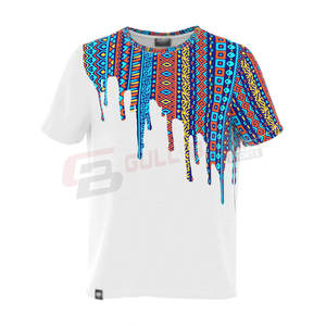 Camiseta personalizada de sublimación para hombre con mangas cortas y gráficos vibrantes, camiseta con sublimación completa para hombre - Product Image 1