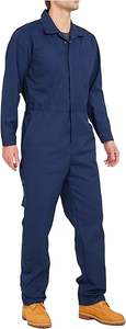 Mechanic Coverall 100% Fr Flame Resistant Industrial Work Coverall for <b>Welding</b> - Product Image 6