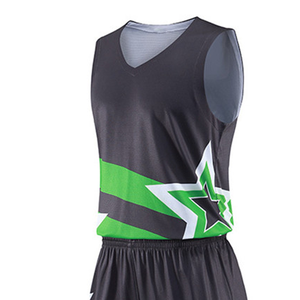 Nouvelle conception, uniforme de basket-ball personnalisé par sublimation, taille plus, imprimé, 100% polyester, séchage rapide, respirant, nouvelle arrivée, tendance - Product Image 6