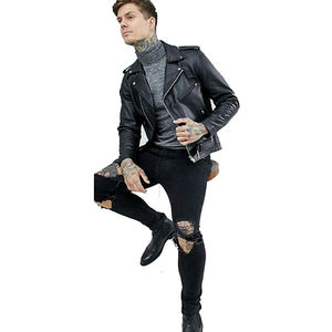 Chaqueta de cuero para hombre lujosa chaqueta de cuero para hombre Chaquetas de cuero de alta calidad Nuevo estilo Tendencia - Product Image 4
