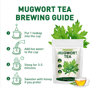 OEM ODM Ready to Ship Mugwort <b>Tea</b> Bags Natural Caffeine Free Gluten Free Supports Relaxation 20 Bags - Product Image 6