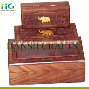 ซื้อชุดกล่องไม้คุณภาพระดับพรีเมียมพร้อมกล่องไม้ทําจากไม้เนื้อแข็งที่ออกแบบมาเพื่อความงามเพื่อขาย - Product Image 2