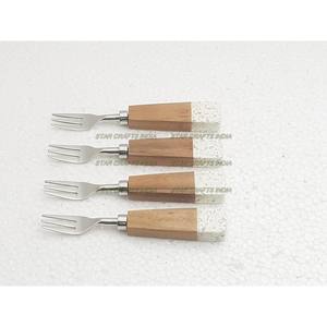 Juego de cubiertos de acero inoxidable de lujo listo para enviar para banquetes y bodas restaurante servir cuchillo tenedor cuchara juego de cubiertos - Product Image 2