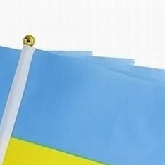 ผ้าโพลีเอสเตอร์สำหรับธงคลับดีไซน์ตามสั่งพิมพ์ลายผ้าถัก - Product Image 3