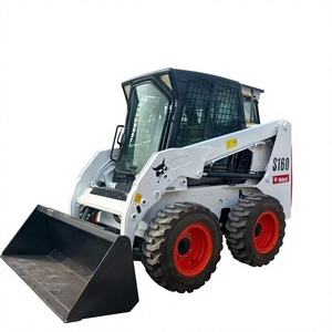 Cargadora de Ruedas Bobcat S550 Usada, 2 Toneladas, 60 KW, Minicargadora para Manejo de Materiales de Construcción - Product Image 3