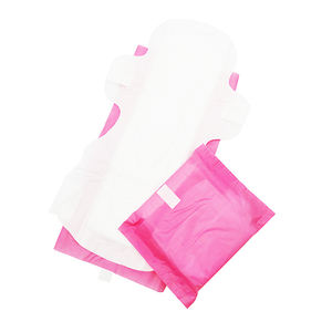 Hoja superior de bambú 100%, servilleta sanitaria de algodón orgánico ecológico degradable, almohadillas <span class=keywords><strong>sanitarias</strong></span> suaves OEM, Material Natural - Product Image 2