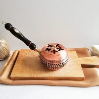 Quemador de Incienso de Metal de Latón de Lujo con Recubrimiento Plateado, Aroma a Lavanda y Té, Fragancia de Sándalo para Ambientador, Maceta Decorativa