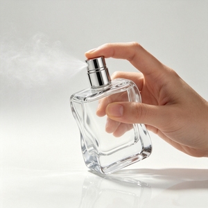 Wholesale US Stock Warehouse 100ml Square Luxury Designer <b>Perfume</b> <b>Bottle</b> EDP EDT Lasts 12h <b>Spray</b> Screw Cap Stainless Glass Model - Product Image 4