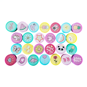 Offre Spéciale : <span class=keywords><strong>Tampon</strong></span> Éducatif pour Enfants, Motif Dessin Animé, <span class=keywords><strong>Mini</strong></span> <span class=keywords><strong>Tampon</strong></span> Rond en Plastique, <span class=keywords><strong>Tampon</strong></span> de Récompense Personnalisable avec Logo pour Maternelle et Bricolage - Product Image 1