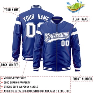 Custom Applique Embroidery <b>Varsity</b> <b>Jacket</b> Satin Zipper Closure Oversized <b>Bomber</b> Streetwear College Letterman <b>Jacket</b> for <b>Men</b> - Product Image 6