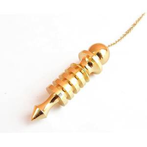 Péndulo de espiga de Metal y cobre, péndulo curativo de Reiki, gran oferta - Product Image 3