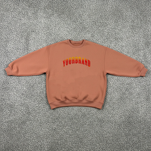 สเวตเชิ้ตมีฮู้ดโอเวอร์ไซส์สำหรับผู้หญิงเสื้อผ้าฝ้าย100% ไซส์พิเศษสำหรับฤดูหนาว - Product Image 4