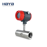 Medidor de Flujo de Turbina de Acero Inoxidable de Bajo Mantenimiento, 24VDC, Robusto, con Lubricación Avanzada para Aceite y Agua, OEM, 1.5 Pulgadas