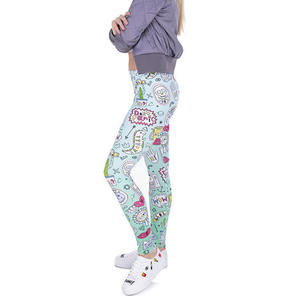 Top vente femmes séchage rapide Compression femmes collants Hot Track Fitness pantalon couleur unie Leggings - Product Image 2