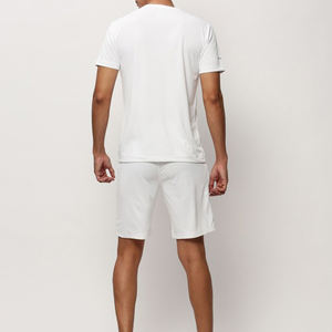 Conjunto de Dos Piezas para Hombre, Camiseta de Verano 2026, Informal, de Manga Corta, Transpirable, de Algodón, con Pantalones Cortos a Juego - Product Image 2