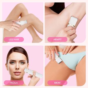 Depiladora Eléctrica para Mujer con Función Húmeda/Seca, Resistente al Agua IPX6, Recortadora de Bikini para Axilas, Piernas, Brazos y Rostro, Lavable - Product Image 6