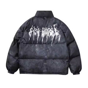 Chaqueta acolchada de invierno de alta calidad para hombre, transpirable, con bolsillos laterales de burbujas, Material de tela, logotipo personalizado, Burbuja, lo mejor para el invierno - Product Image 5