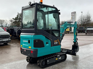 Très bonne mini-excavatrice compacte SWE17F 1,78 t, machine de terrassement / mini-excavatrice sur chenilles à vendre - Product Image 1