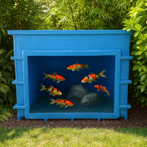 Bac d'élevage de poissons en plastique personnalisé, écologique, pour l'aquaculture RAS, prix d'usine, réservoir d'eau - Product Image 5