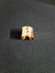 Indian Manufacture Metal Pure Copper <b>Bracelet</b> Healing Meditation Jewelry <b>Adjustable</b> Cuff <b>Bracelet</b> for <b>Men</b> & Women - Product Image 3