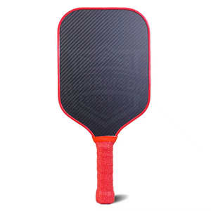 Pagaie de pickleball en fibre de verre thermoformée personnalisable USAPA approuvée protection de bord durable conception légère noyau en nid d'abeille de 16mm - Product Image 1