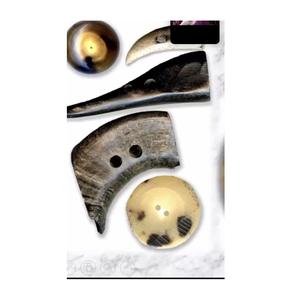 Authentique fait à la main belle corne de boeuf corne de buffle naturelle bascule boutons pour les ventes écologique pour vestes Blazers vêtements - Product Image 4