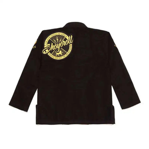 Kimono de Jiu Jitsu Brasileño Personalizado Lavado, Gi de BJJ con Logotipo Frontal, Elástico Premium, Ligero, 460 g/m², Uniforme de Entrenamiento de MMA al por Mayor - Product Image 3