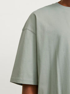 Camisetas Extra Grandes para Hombre, 100% Algodón, Estilo Urbano, Transpirables, Diseño Minimalista y Limpio para Salidas Diarias en Temporada Cálida, Alta Calidad - Product Image 5