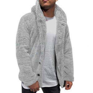 Contrast Color Sherpa Fleece <b>Canvas</b> <b>Jacket</b> Custom Logo Men's Winter Streetwear Oversized Zip-Up Design Factory Made - Product Image 1