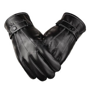 Gants en cuir de chèvre véritable pour homme, longueur poignet, sport, cyclisme, extérieur, respirants, imperméables, usage quotidien, voyage - Product Image 2