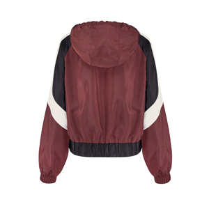 Chaqueta cortavientos transpirable para mujer, ropa deportiva de diseñador, venta al por mayor, chaqueta cortavientos de nailon con cremallera transpirable de malla personalizada para mujer - Product Image 2