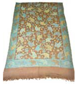 Precio de fábrica directo de alta calidad logotipo personalizado largo ligero diseñador chal/bufanda de estola disponible a precio razonable India - Product Image 4