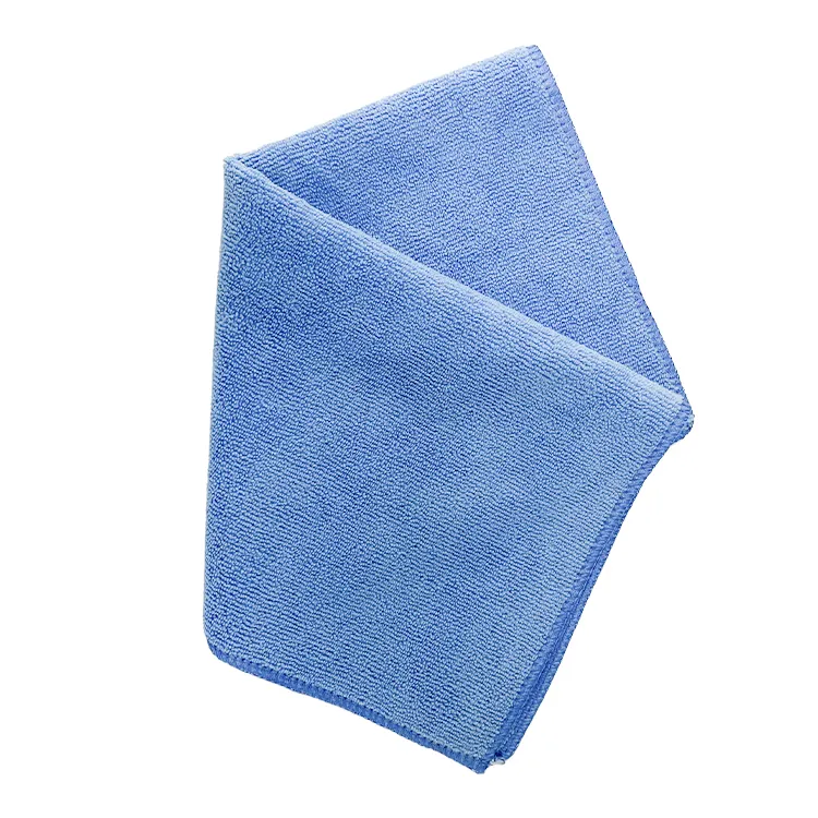 Microfiber 400 Gsm Aangeklaagd Schoen Reinigingsdoek Handdoek Geen Cjemical Wassen Voor Auto-Interieur Stomerij Geweven Met Mesh 4 Kleur