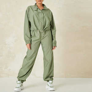 Fabrication de survêtement décontracté de haute qualité, printemps, surdimensionné, veste zippée avec bande réfléchissante, patchwork, coupe-vent lourd - Product Image 1